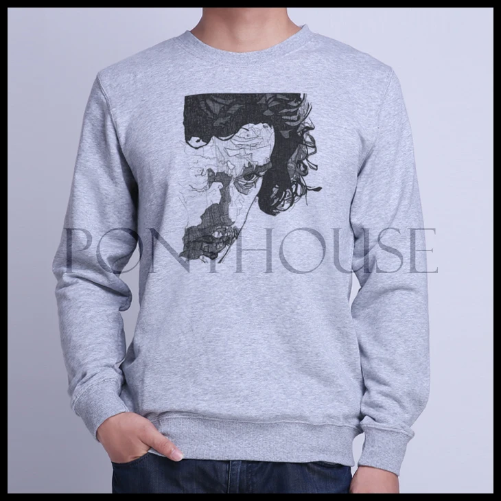 2015F GAME OF THRONES JON SNOW game Sweatshirt male sweater |