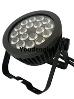 20 pieces professional stage light 18x10w rgbw cheap outdoor 4in1 led flat par dj disco small party lights