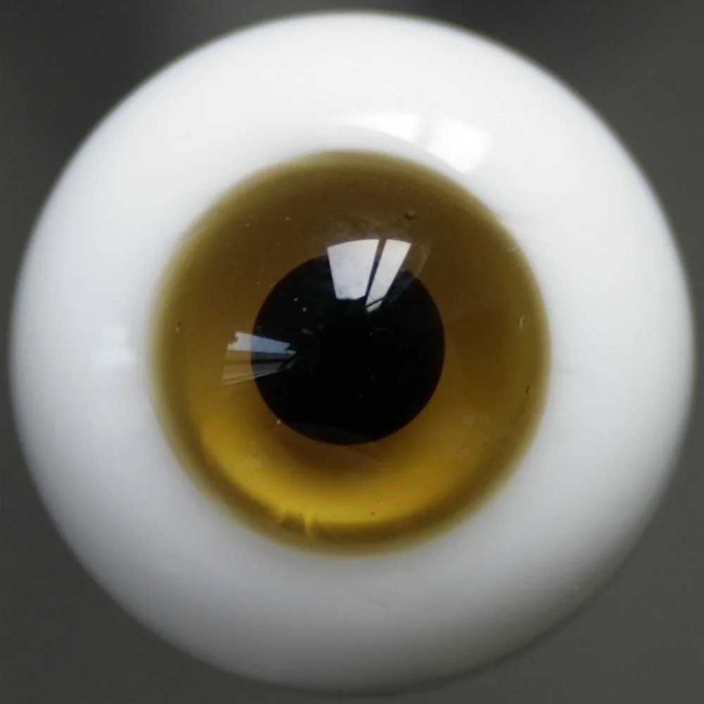 

[wamami] 41# 8mm Brown & Black Pupil Eyes For BJD AOD DOD Doll Dollfie Glass Eyes