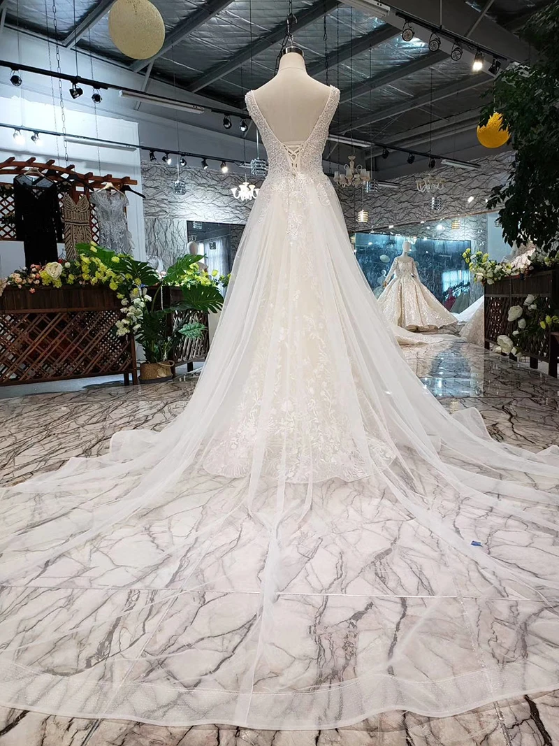 modabelle Organza Bohemian Wedding Dresses 2019 Vestito Da Sposa A-line V Neck Wedding Dress Vestidos De Matrimonio