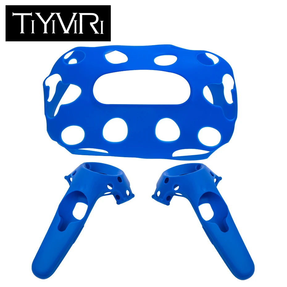 Для HTC Vive PRO гарнитура VR силиконовый чехол Противоскользящий очки шлем контроллер