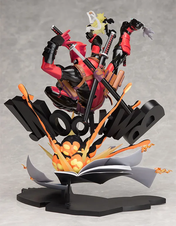 Новая X men Marvel Deadpool Breaking The Fourth Wall Blam полная фигурка модель игрушки 23 см|Игровые