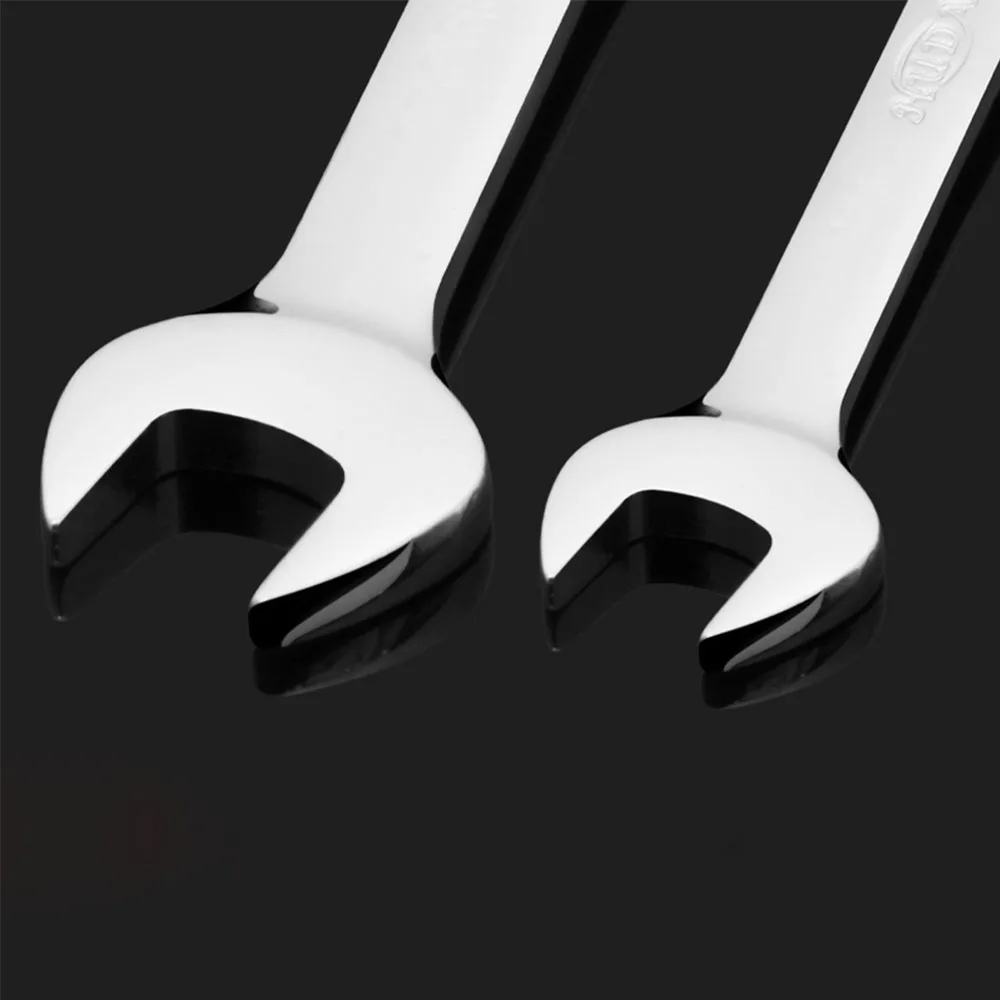 1 шт. Трещоточный комбинированный гаечный ключ Torque Gear Socket Nut Tools Open Box торцевые