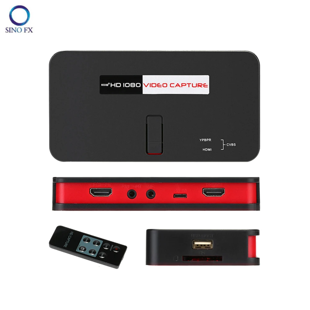 EZCAP 284 HD 1080P видеозахват HDMI игровой рекордер для XBOX PS3 PS4 TV STB медицинское онлайн