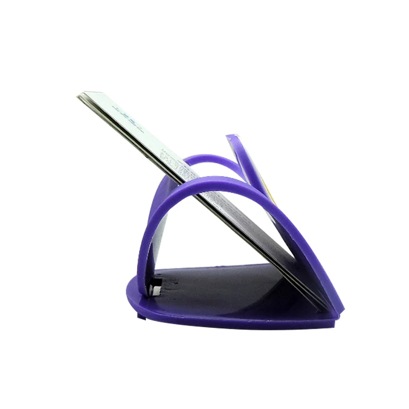 4pcs Cute Dental Card Holder Colorful Rubber Storage Stand for Dental Clinic Name Card Holders Dentist Card Display Dentist Gift