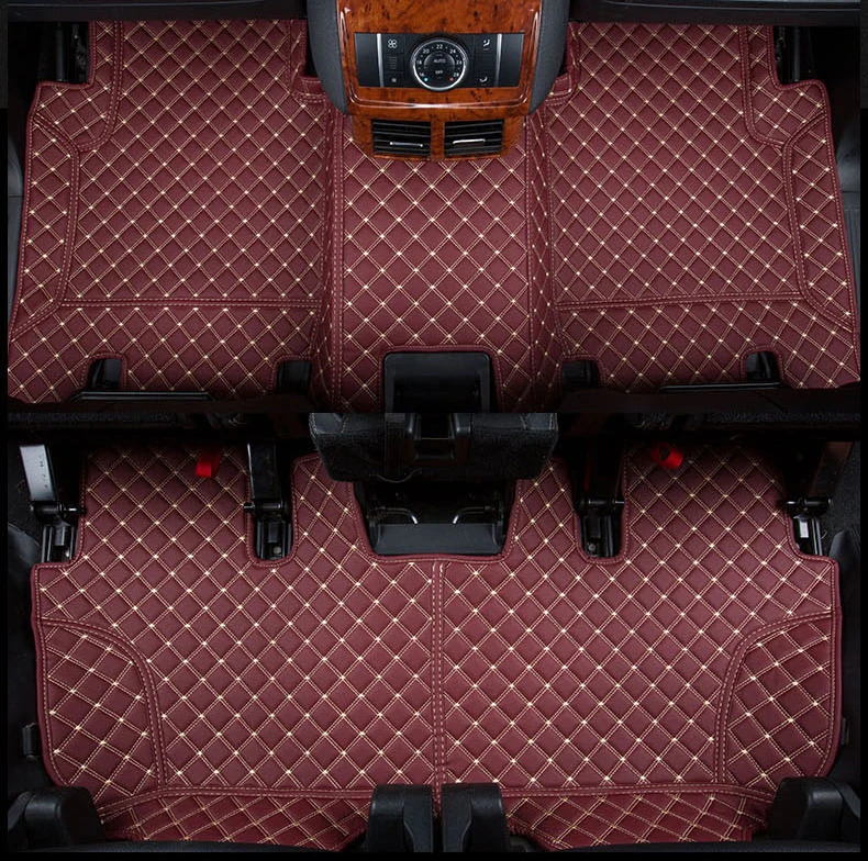 Lsrtw2017 кожи на заказ автомобильный коврик для mercedes benz r-класс r 280 r 300 r 320 r 350 r 63 2006- w251