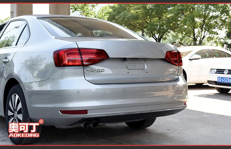 AKD автомобильный Стайлинг для VW Jetta задние фонари- Jetta Mk6 светодиодный задний фонарь светодиодный DRL Dynami сигнал тормоза заднего хода авто аксессуары