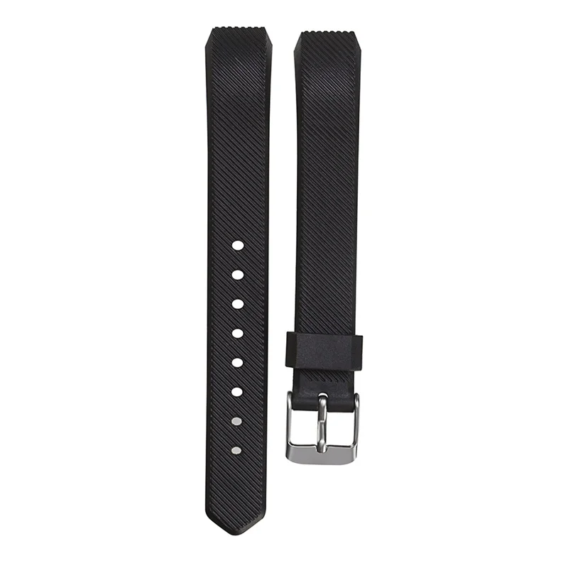 Black Силиконовые умные часы ремешок для Fitbit Ace Smart Band сменный Браслет для Fitbit Браслет Alta умный аксессуар 4,6-6,0 дюймов - Цвет: Black