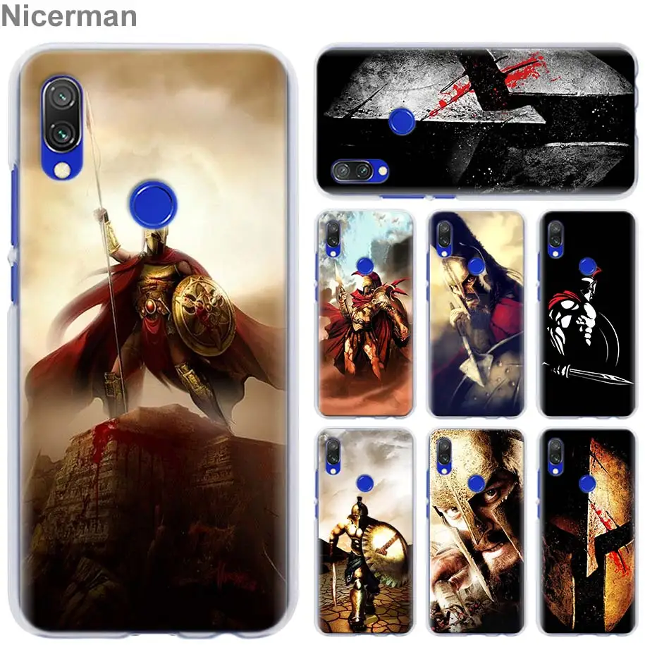 Спартанского воина King чехол для Xiaomi Redmi Note 5 6 7 Pro 4X7 6 6A 5 плюс 5A S2 GO Pocophone F1 Футляр для телефона