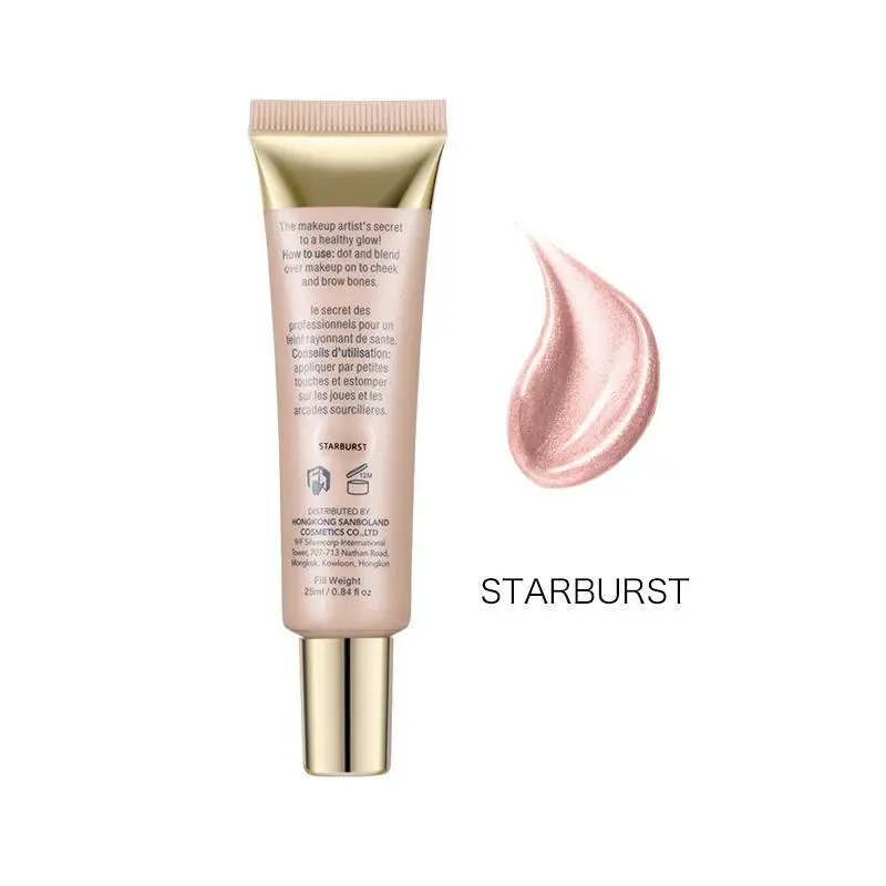 STARBURST O. TWO. O Макияж для лица жидкий хайлайтер Countour светящийся мерцающий Блестящий бронзатор стойкий Осветляющий Хайлайтер для лица - Цвет: STARBURST