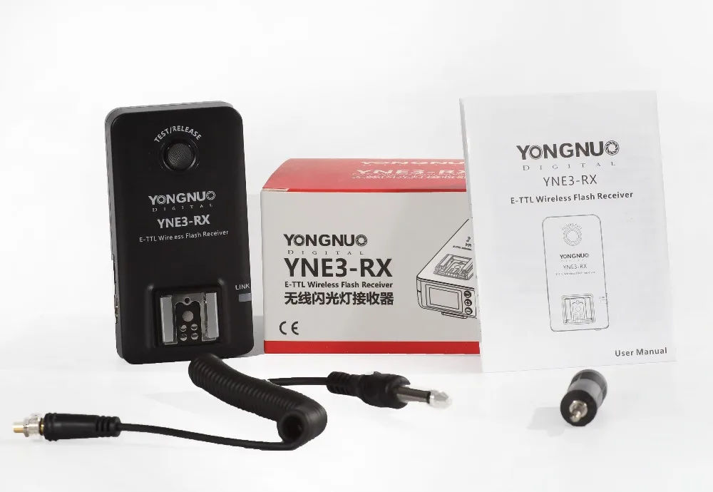 Беспроводной приемник вспышки Yongnuo YN-E3-RX E-TTL для YONGNUO YN568EX II YN565EX YN600EX-RT YNE3-RX Canon 580EX