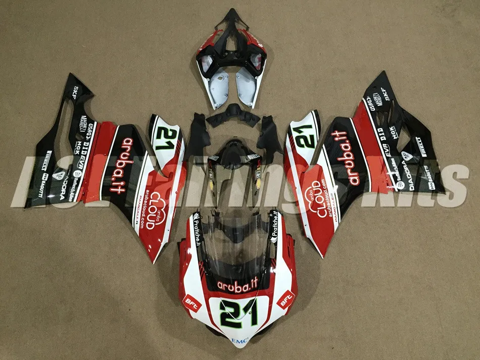 Новая инъекция ABS Обтекатели для DUCATI 899 1199 S R Panigale 12 13 14 15 16 899R 1199R 899S 2012 2016