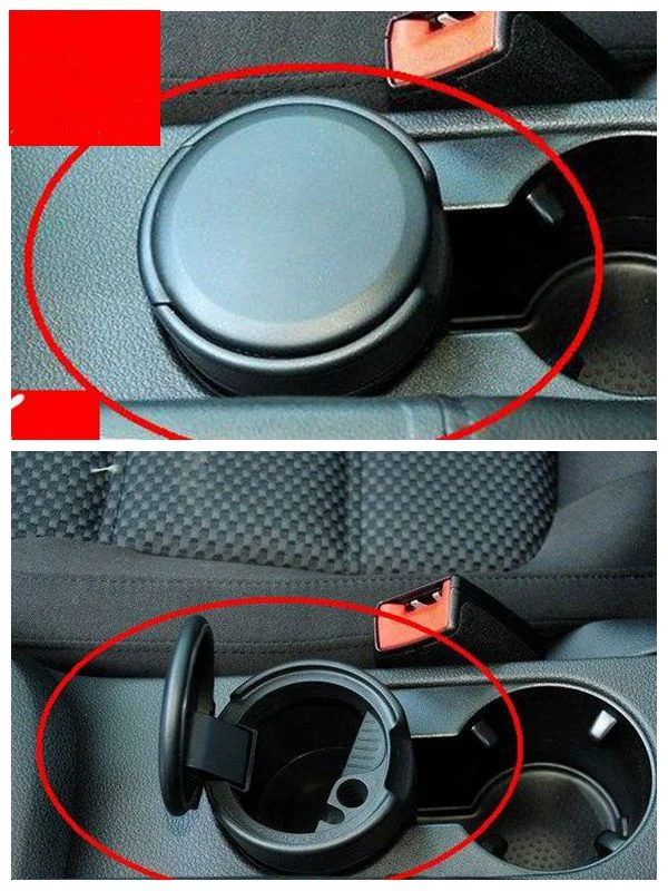 Пепельница черного и бежевого цвета для Volkswagen VW Tiguan 2010 2017 5ND857961A|Пепельница в авто|