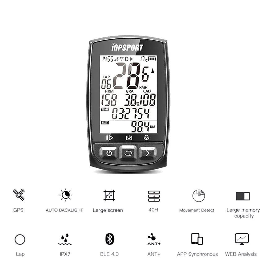 Водонепроницаемый ЖК-дисплей Велоспорт велосипед Fietscomputer gps Bluetooth Fiets Draadloze секундомер Snelheidsmeter Велоспорт компьютер+ подарок