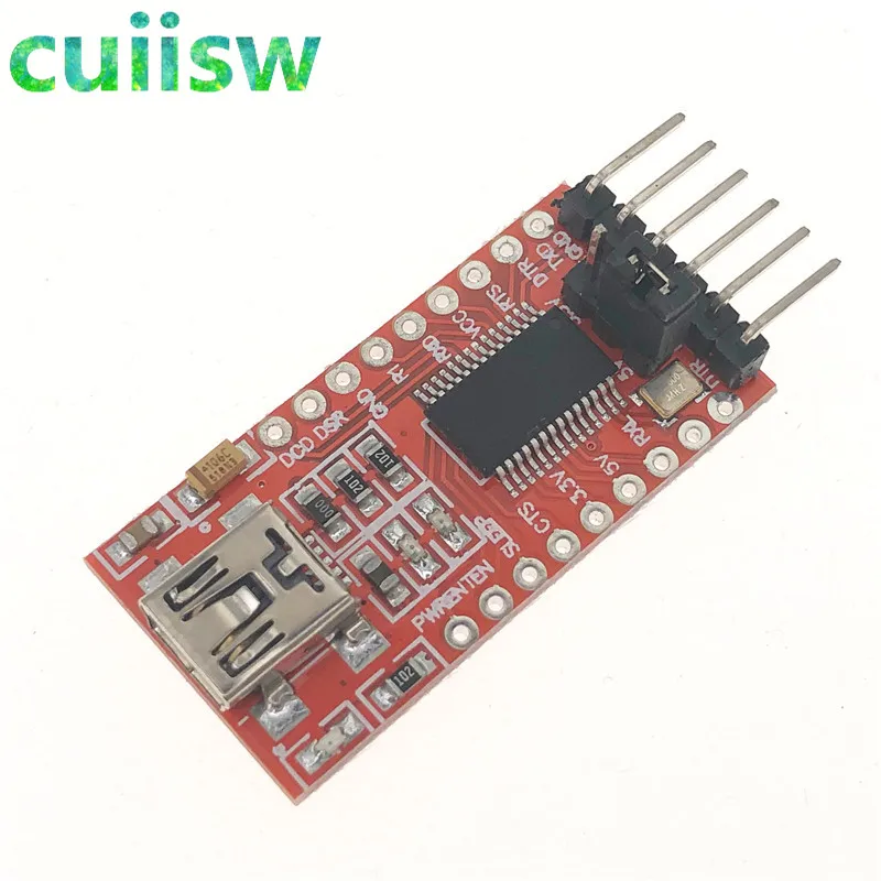 10 шт. FT232RL FT232 USB к TTL 5V 3 V кабель для загрузки последовательному адаптерному модулю