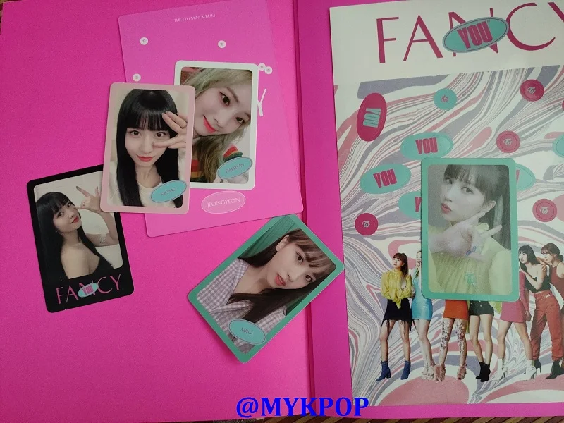 [MYKPOP]~ Официальный~ дважды мини#7 FANCY YOU альбом CD-SA19061802-ver