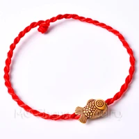 fashion peach wood red rope chain handmade 12 styles red rope lucky bracelets for women men gift for lover couple gift
