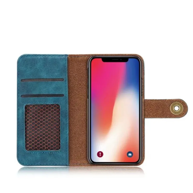 Оригинальный NFH брендовый чехол из натуральной кожи для iPhone X Apple 10 роскошный флип
