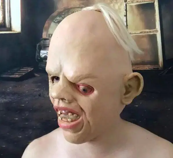 Страшно Одноглазый монстр вечерние маска Страшные маски взрослых полный уход за