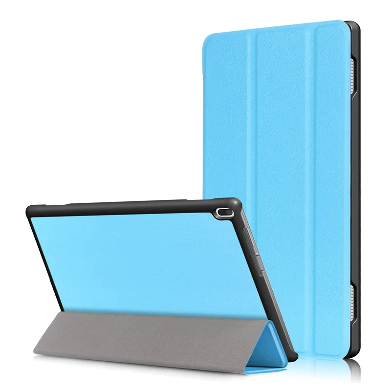 Чехол для Lenovo Tab 4 ультратонкий складной защитный смарт-чехол из искусственной