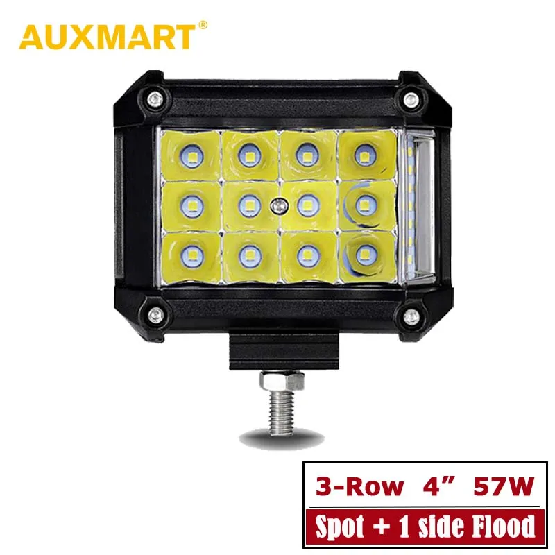 AUXMART 4 &quotсветодиодный светильник для вождения автомобиля с Горным креплением