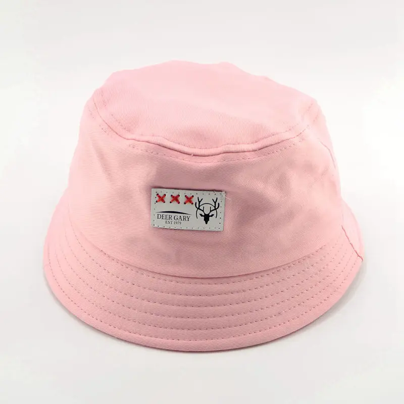 Pink H163S Детская летняя пляжная шляпа; детская хлопковая шляпа от солнца; детская Панама; Панама для малышей; персональный дизайн; шляпа от солнца для мальчиков; H163S - Цвет: Pink H163S