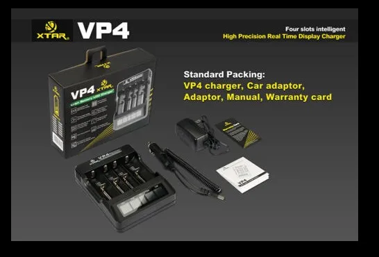 Оптовая XTAR VP4 ЖК AA AAA RCR123 18500 26650 18650 Зарядное Устройство Cargador Пилас Батареи Desulfator +