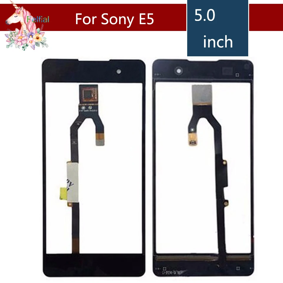 5 0 &quotдля Sony Xperia E5 f3311 f3313 сенсорный ЖК экран дигитайзер Датчик внешняя стеклянная