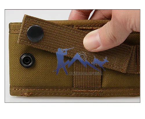 80x30x130mm Molle System 1000D Cordura Fabric Pouch for Hanging Backpack OS6-0078 | Спорт и развлечения