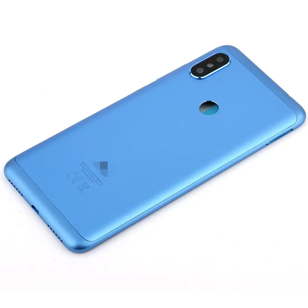 Крышка батарейного отсека для xiaomi Redmi 6 Pro Note 4X задняя крышка корпуса батарея дверь