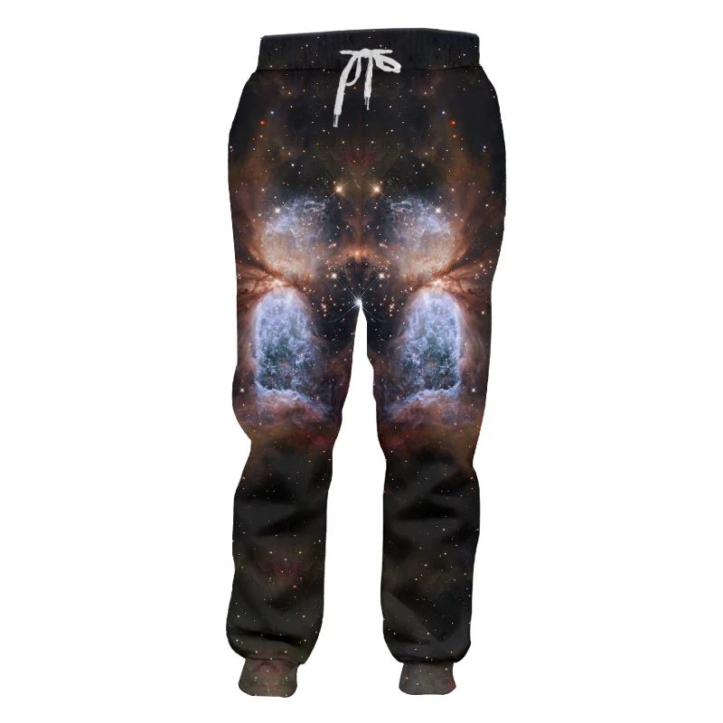 OGKB Man Trousers Hot Elastic Waist Long 3D Casual Pants Printed Starry sky Hip Hop Big Size Clothing Homme Winter Sweatpants | Мужская
