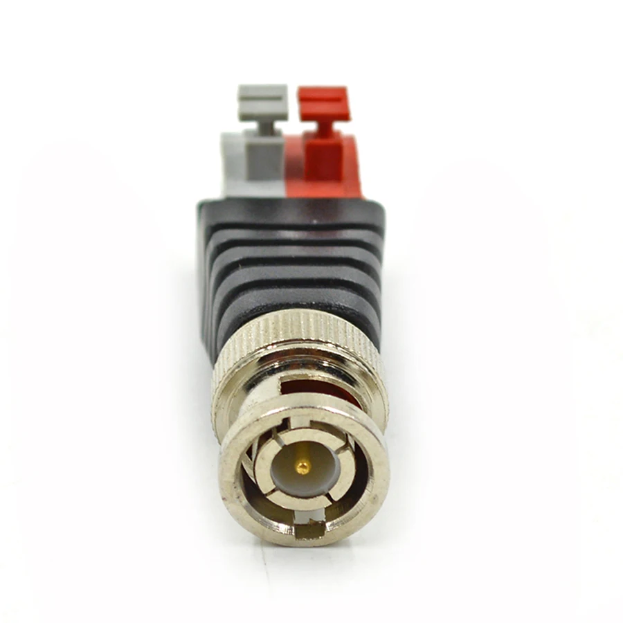 2pcs BNC Crimping Plug Socket Welding Free Female Male Power Plugs Jack Connector Adapter For Monitor Audio | Обустройство дома