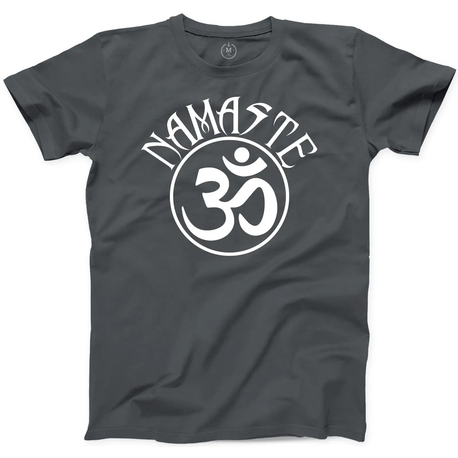 Namaste футболка хлопок новая мужская тройник мир любовь спокойствие молиться