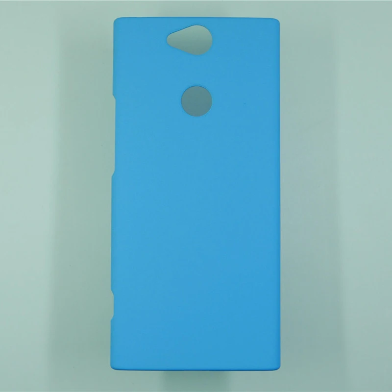 Light blue Скраб ПК Пластик футляр для sony Xperia XA2 XA1 XA Ultra L2 L1 задняя крышка для sony Xperia XA2 XA1 плюс XA2 XA1 XA чехол для телефона - Цвет: Light blue