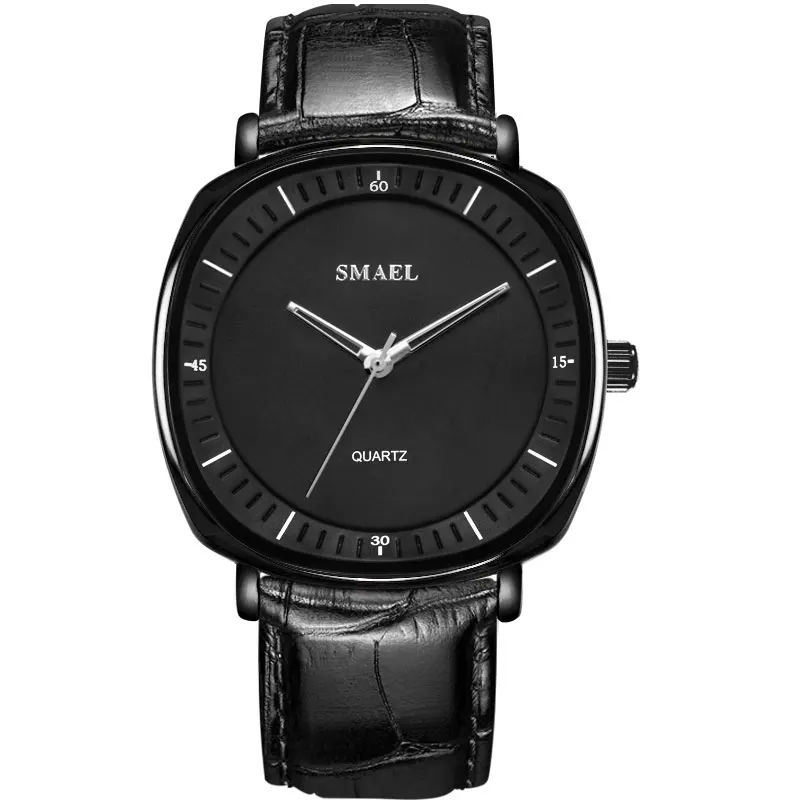 Black SMAEL часы Мужские Цифровые мужские часы спортивные часы Wtaerproof Relogio Masculino цифровые часы мужские повседневные 1900 часы мужские люксовый бренд - Цвет: Black