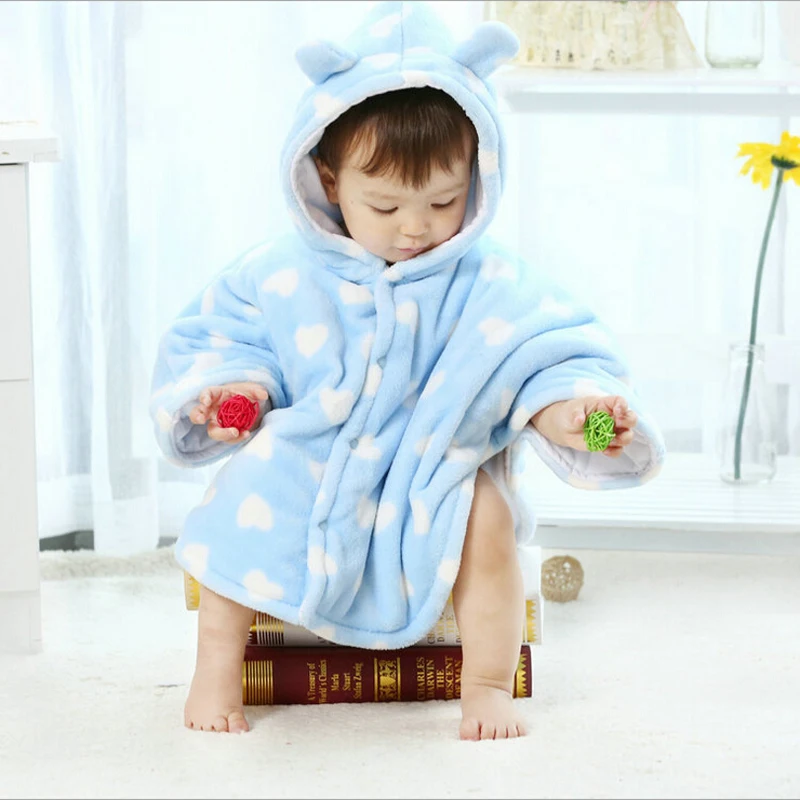 Модная детская накидка новинка 2019 милый Детский коралловый бархат плотный