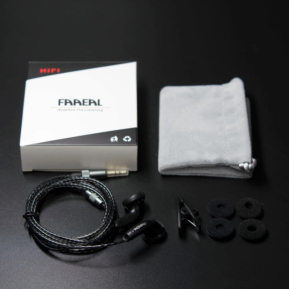 Наушники вкладыши FAAEAL MX500 32 Ом HIFI бас звук DJ музыка наушники с микрофоном разъем 3 5 мм универсальный
