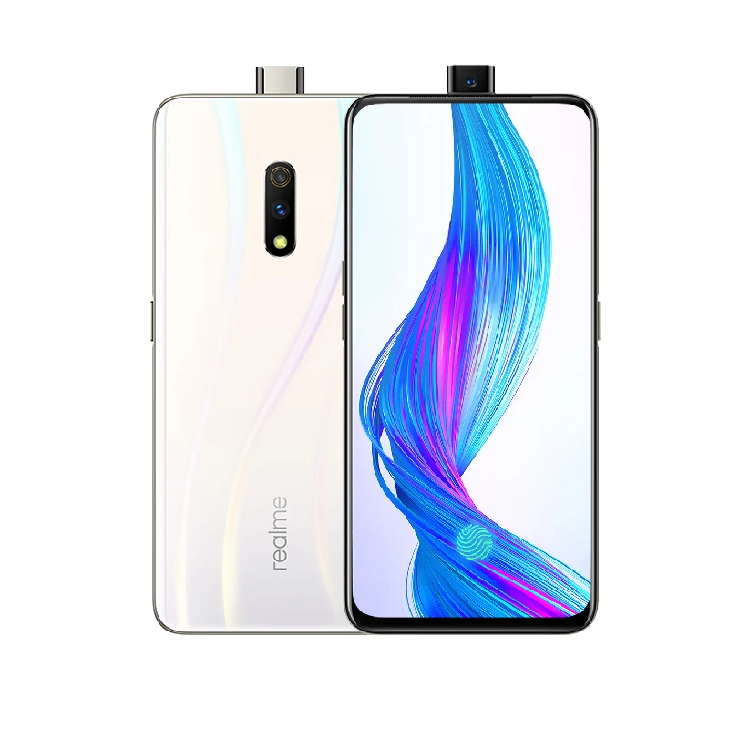 Realme x 4G LTE 4 Гб 64 Гб Восьмиядерный процессор Snapdragon 710 экран 6,53 дюйма 3765 мАч двойная задняя камера Сотовый телефон