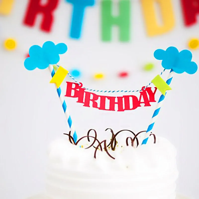 Лидер продаж креативные топперы для капкейков флаг украшения детей на свадьбу