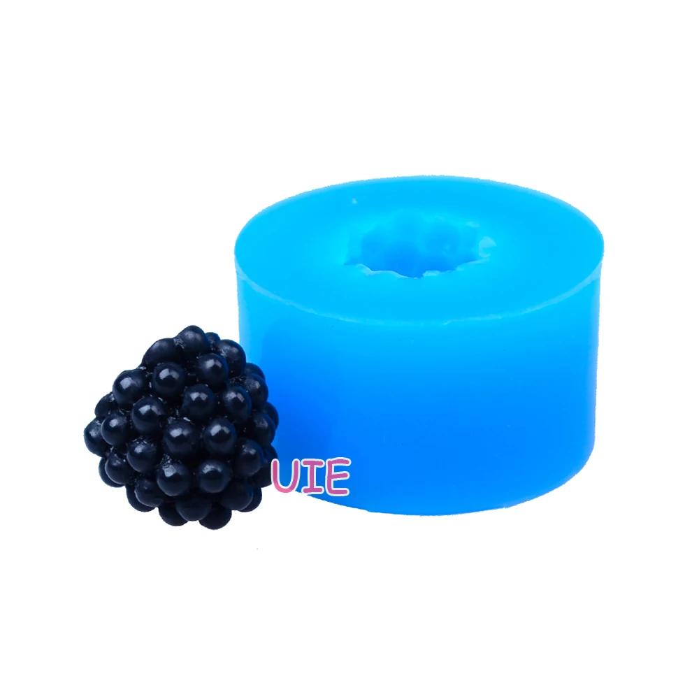 SYL038U 13 3 мм 3D фрукты черники силиконовые формочки для фруктов Пресс Формы кексов