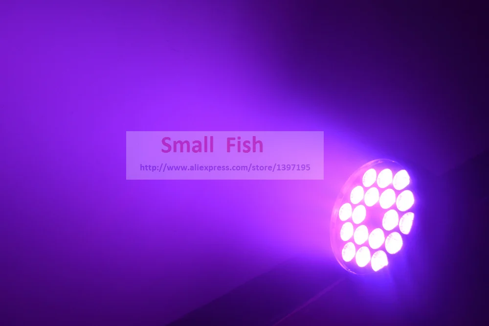 Eyourlife 2019 Led Par Светильник 180W литой алюминиевый чехол Flat 18x12W RGBW DMX лазерный