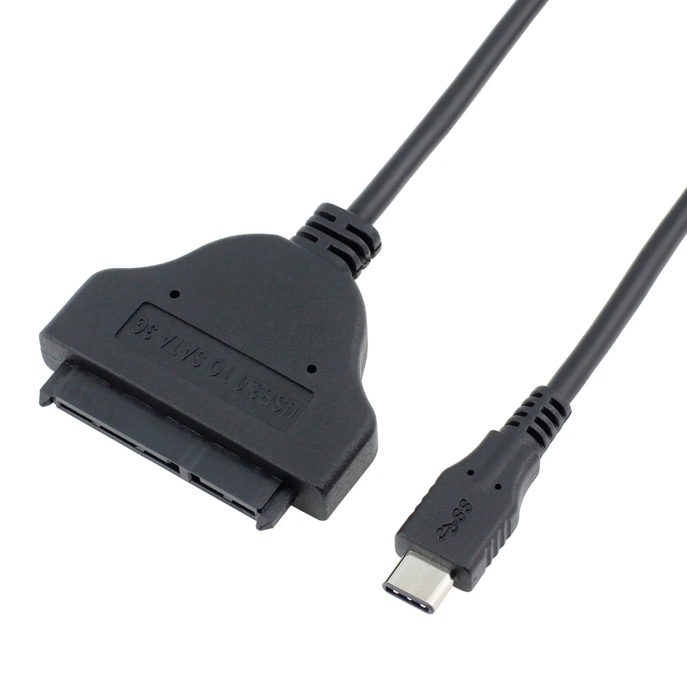 Кабель адаптер для Macbook USB 3 1 Type C Male SATA 22 Pin 2 5 дюйма жесткий диск SSD OTG 20 см SATA2|usb 3.1|usb