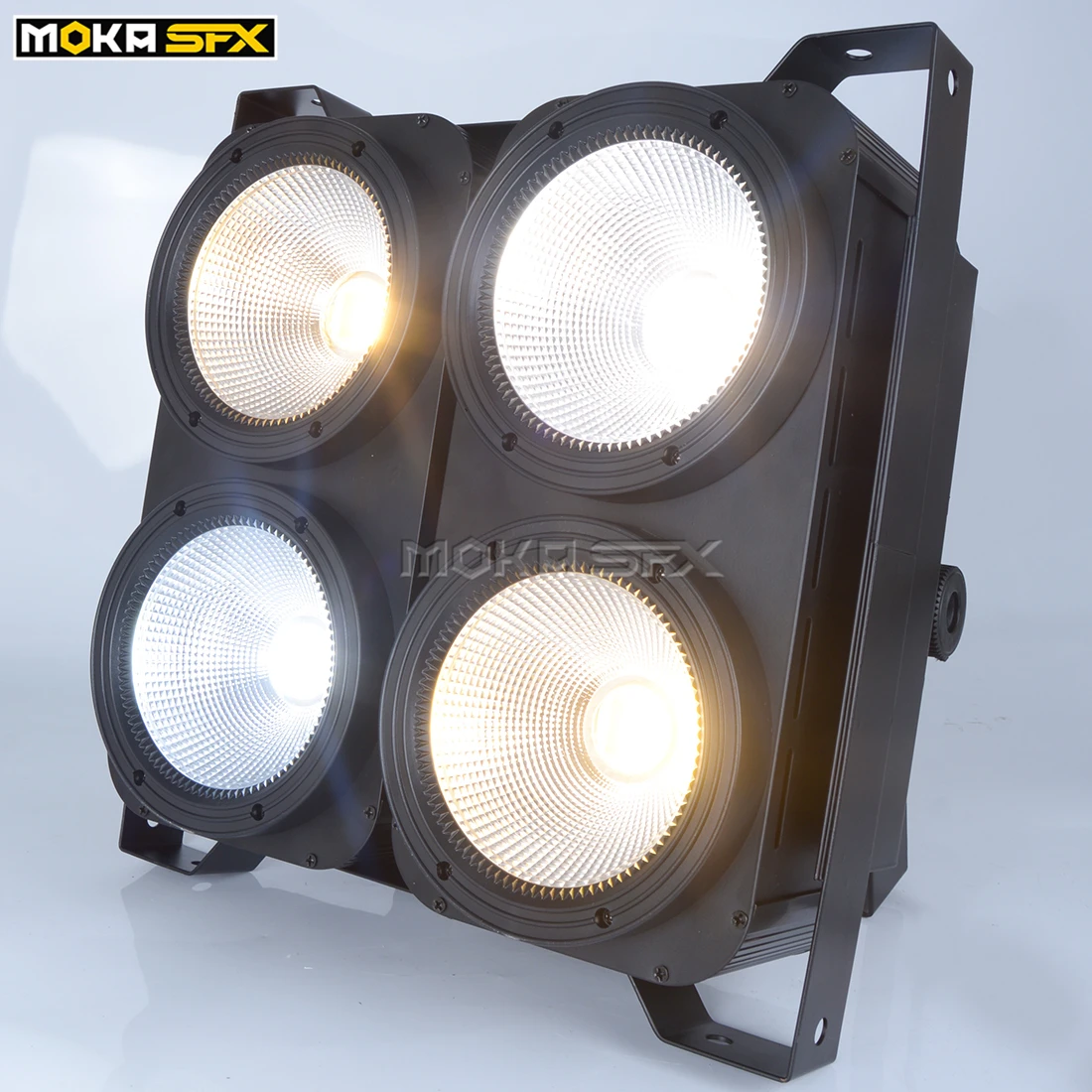 4x100 Вт 4 глаза LED Cob Blinder Light RGB 3 в 1 АУДИТОРИЯ Lights профессиональное сценическое