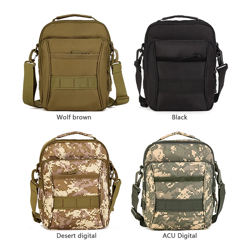 Квадратный открытый мужской военный тактический рюкзак Спортивная Сумка