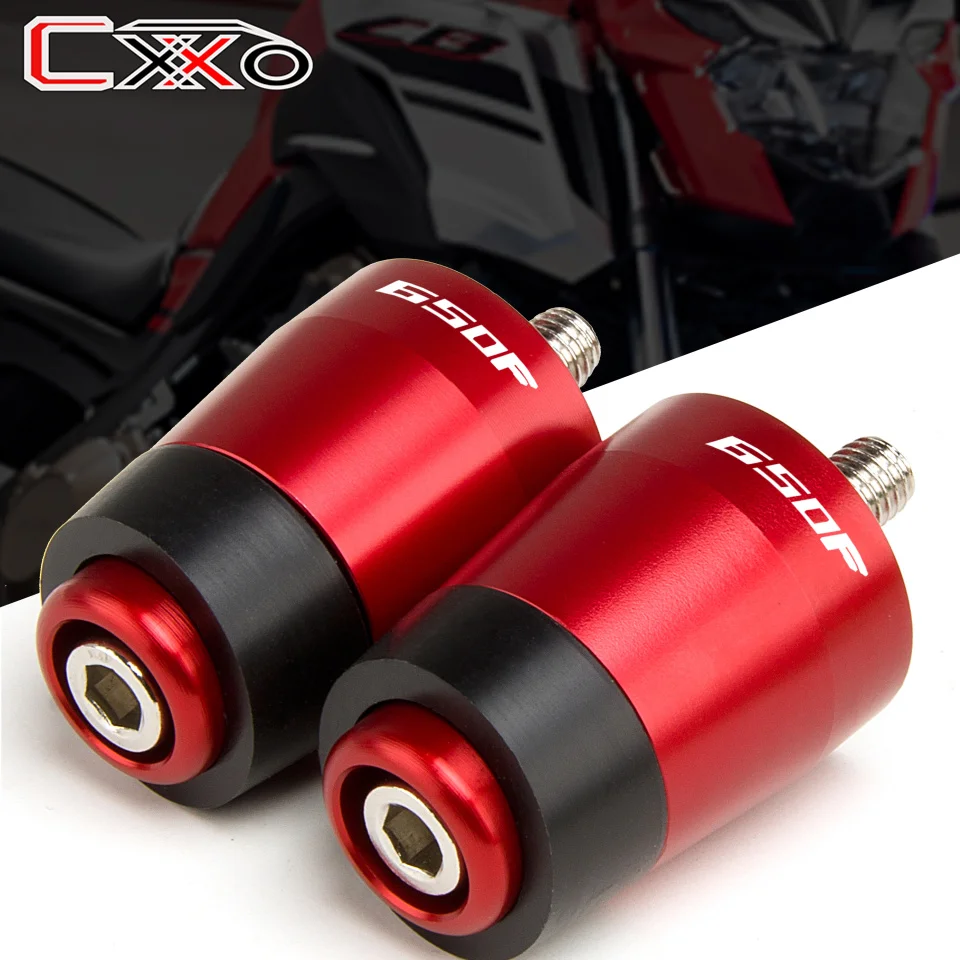 

Motorcycle accessories Handlebar Grips Bar Ends For HONDA CBR650F CB650F CBR 650F CB 650F With LOGO 650F