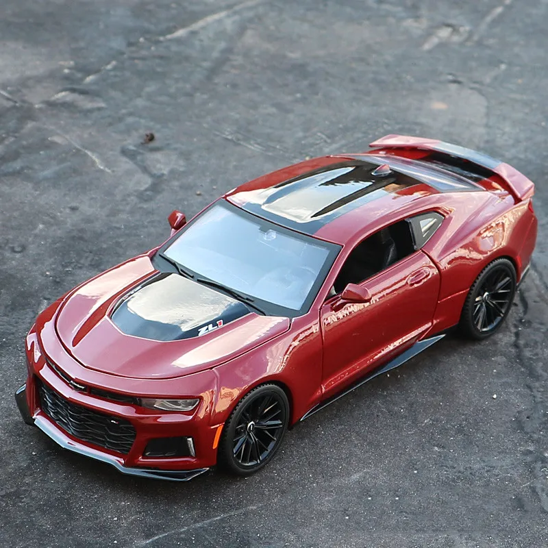 Моделирование 1:24 2017 Шевроле Камаро ZL1 сплав модель автомобиля расширенная
