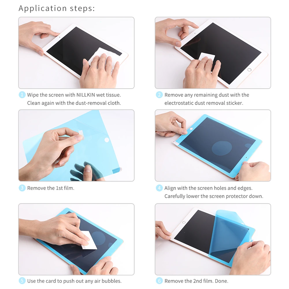 Nillkin матовая AR бумага как защита для экрана iPad Mini 2019 4 материал PT свободное