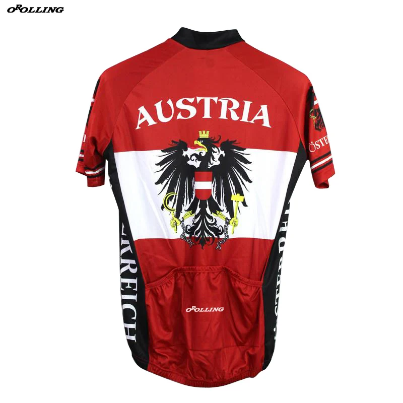 Новая классическая Австрия сборной Maillot Велоспорт Джерси заказной Orolling