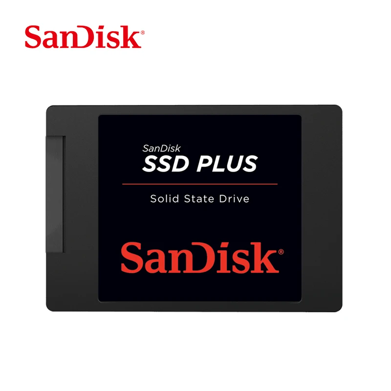 Жесткий Диск Sandisk 120 ГБ SSD Plus SATA III 2 5 дюйма 240 Внутренний твердотельный накопитель