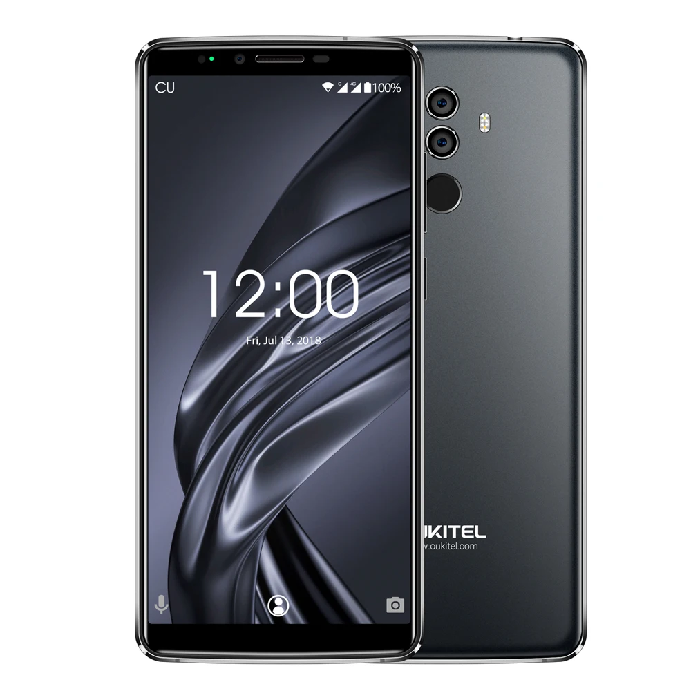 OUKITEL K8 фаблет 4G 6 0 дюймов Face ID Android 8 mtk6750t восемь ядер B + 13MP двойной мобильный
